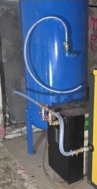 Zbiornik ciśnieniowy Komino 1000l wraz z osuszaczem