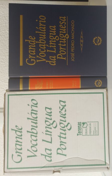 Dicionário Etimológico da Língua Portuguesa - Prof. Dr. José Pedro Machado - 5 livros novos na caixa original