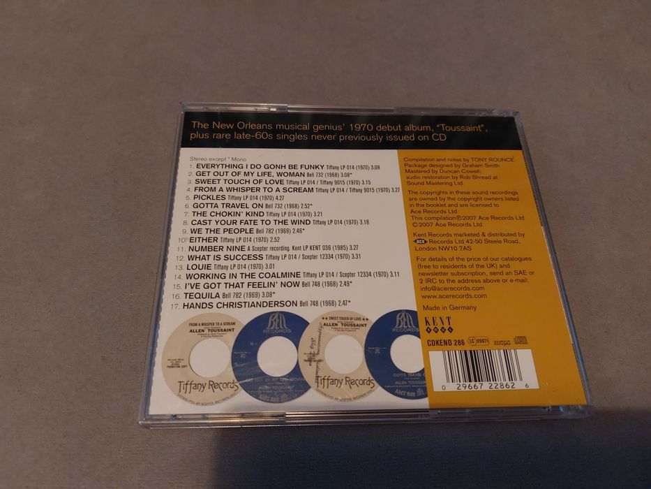 Allen Toussaint "What Is Success"