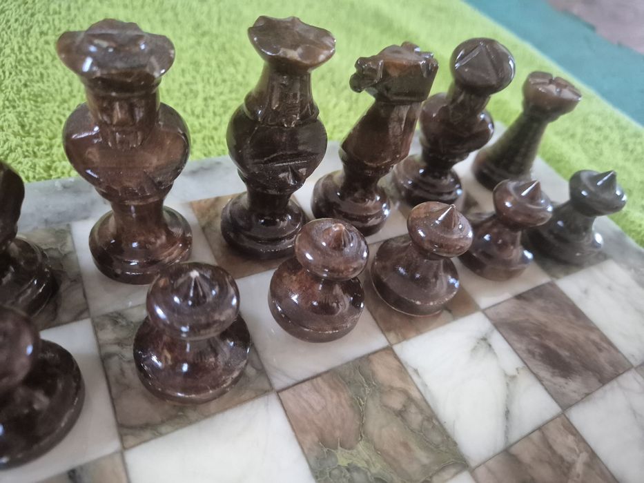 Szachy marmur - onyx