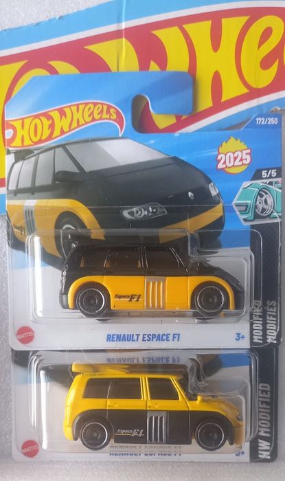 Conjunto 2 Renault Espace F1 Hot Wheels