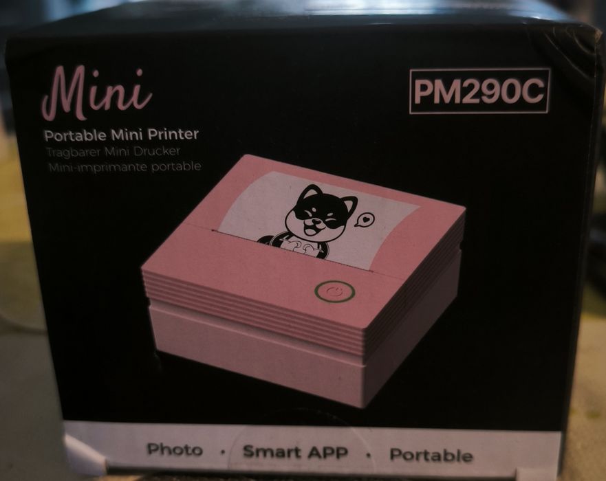 Mini impressora térmica portátil nova
