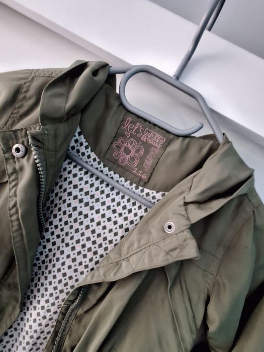 Parka wiatrówka 116