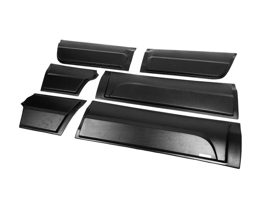 Volkswagen Amarok 2010-2022 рр. Молдинг двері EuroCap (6 шт, ABS)