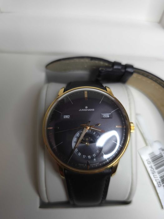 Zegarek Junghans Meister Kalander - męski 40mm