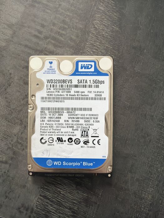 wd 320 - купити комплектуючі для ПК - Ціна на OLX.ua