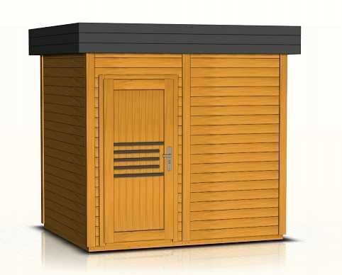 Sauna Ogrodowa MEGS07 - 200x250 cm - Sauna 4 osobowa