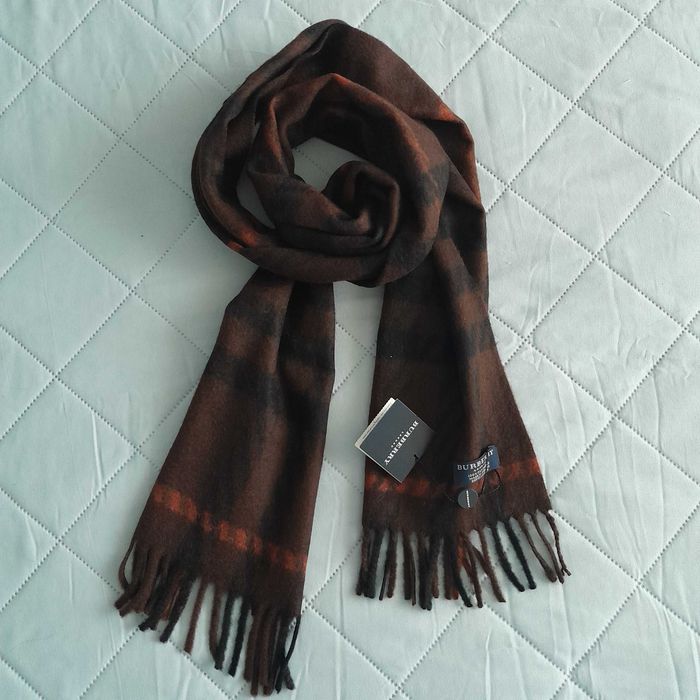 Szalik Burberry 100% kaszmir nowy idealny na mrozy