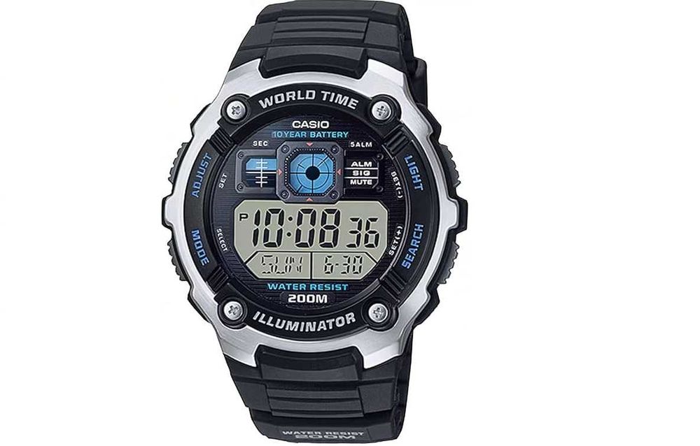 Чоловічий годинник Casio AE-2000W-1AVCF часы
