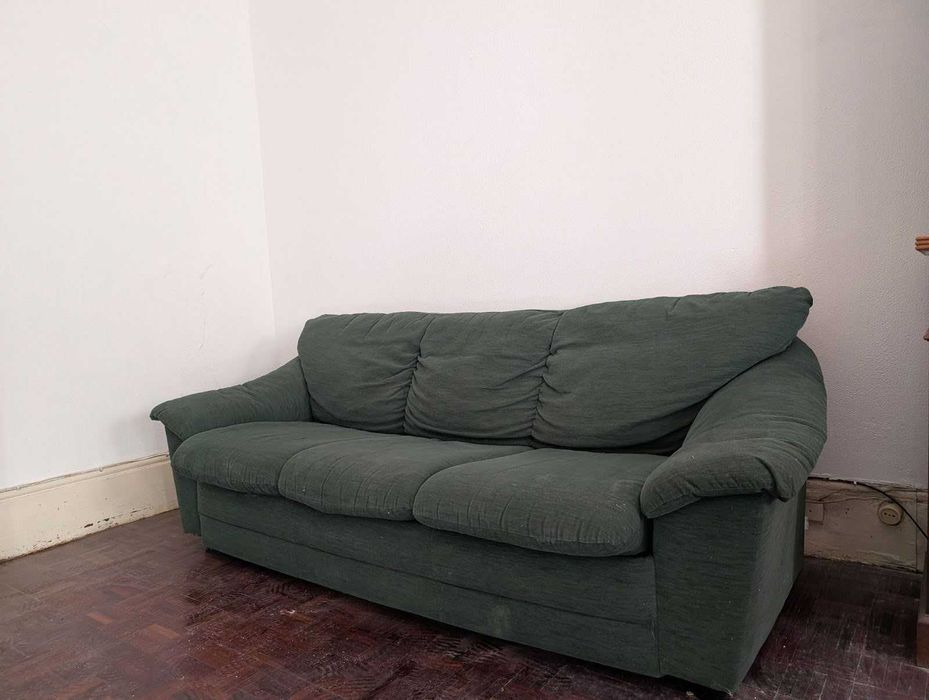 Sofá cama verde (Divani e Divani)