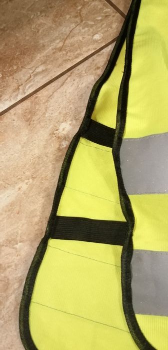 Kamizelka odblaskowa dziecko przedszkolak rozmiar 110-122