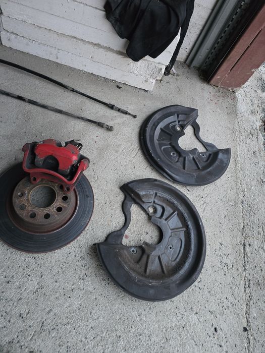 Zestaw hamulców tył 286mm skoda octavia 2 rs swap golf a3