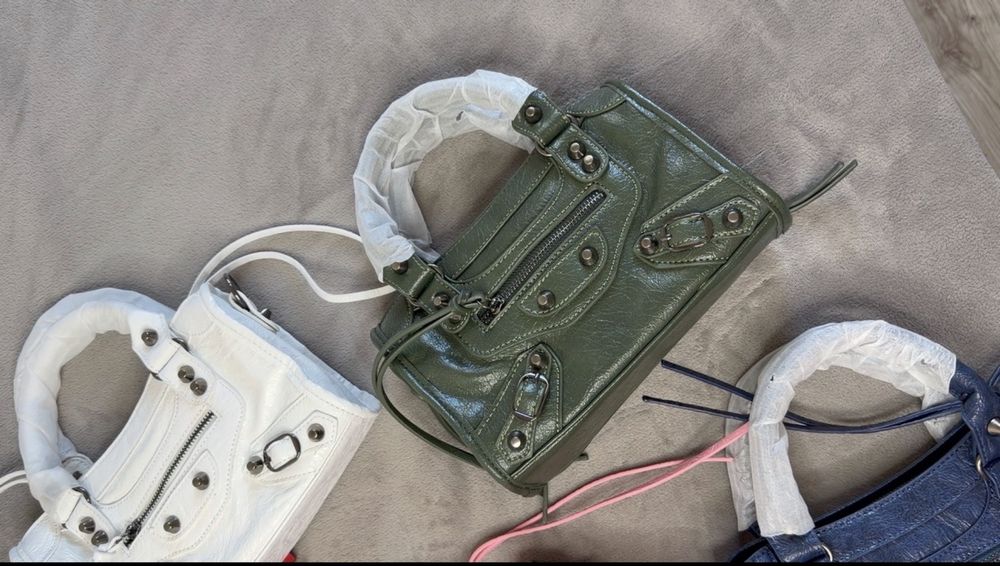 Сумка  CITY BAGS Balenciaga хакі