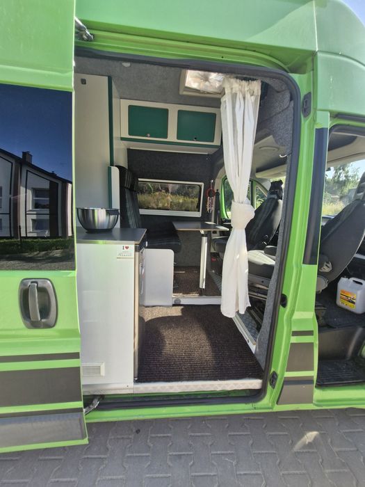 Kampervan fiat ducato lub zamiana na półintegre