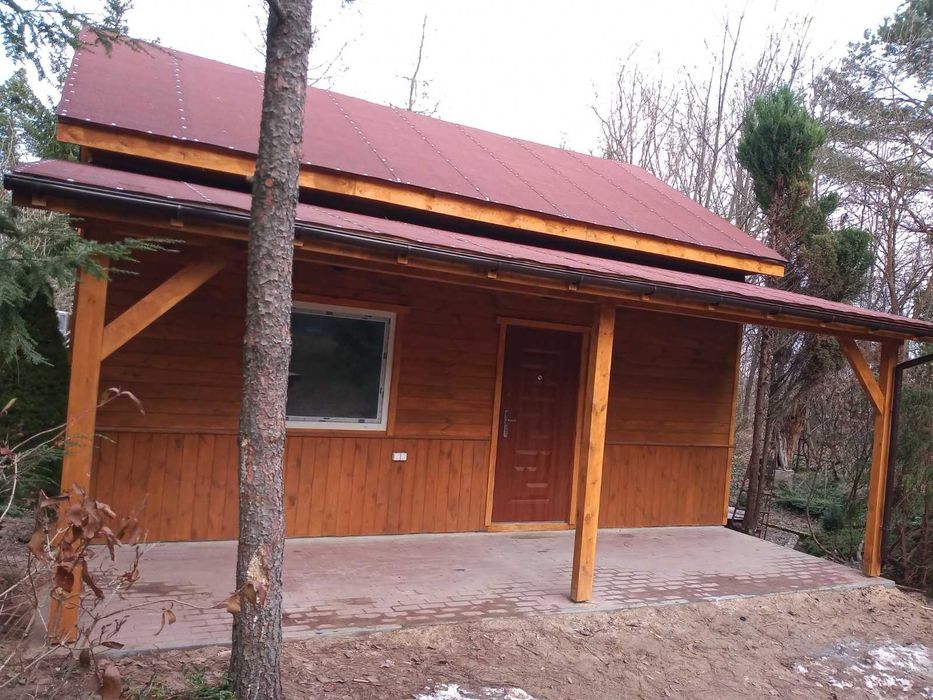 Domek letniskowy 35 m² – 7 × 5 m | Solidna konstrukcja | Domek na działkę