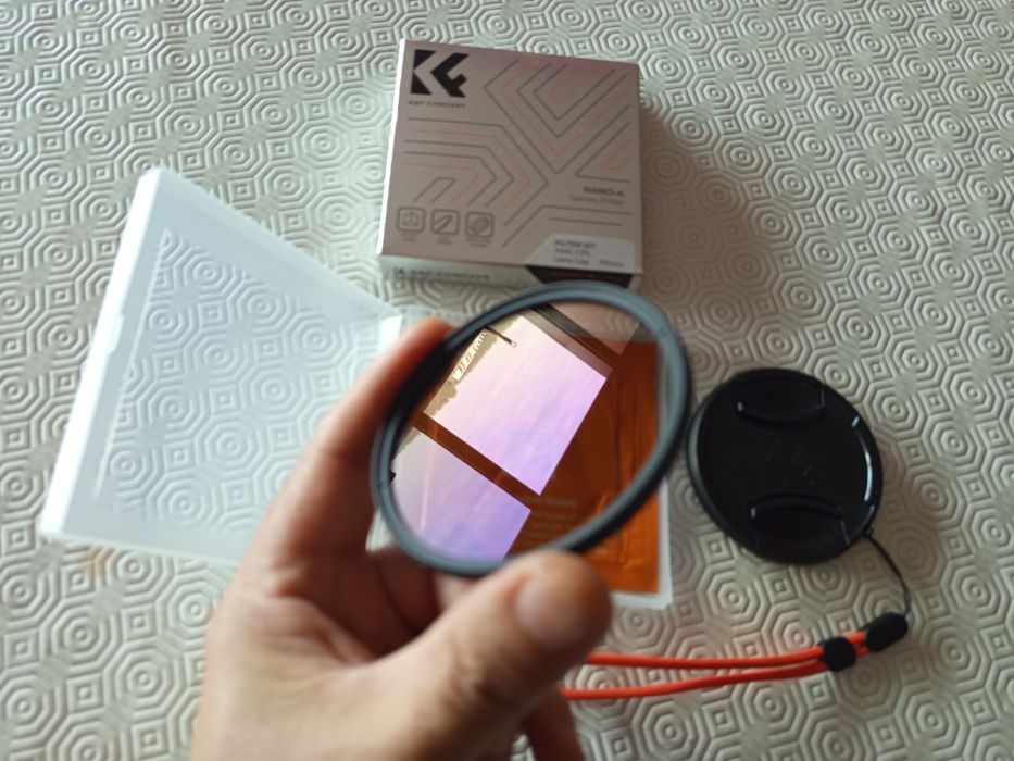 Filtro de lente 77mm