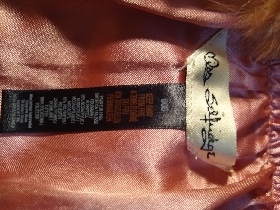 Szal Miss Selfridge 165 x22 brudny róż