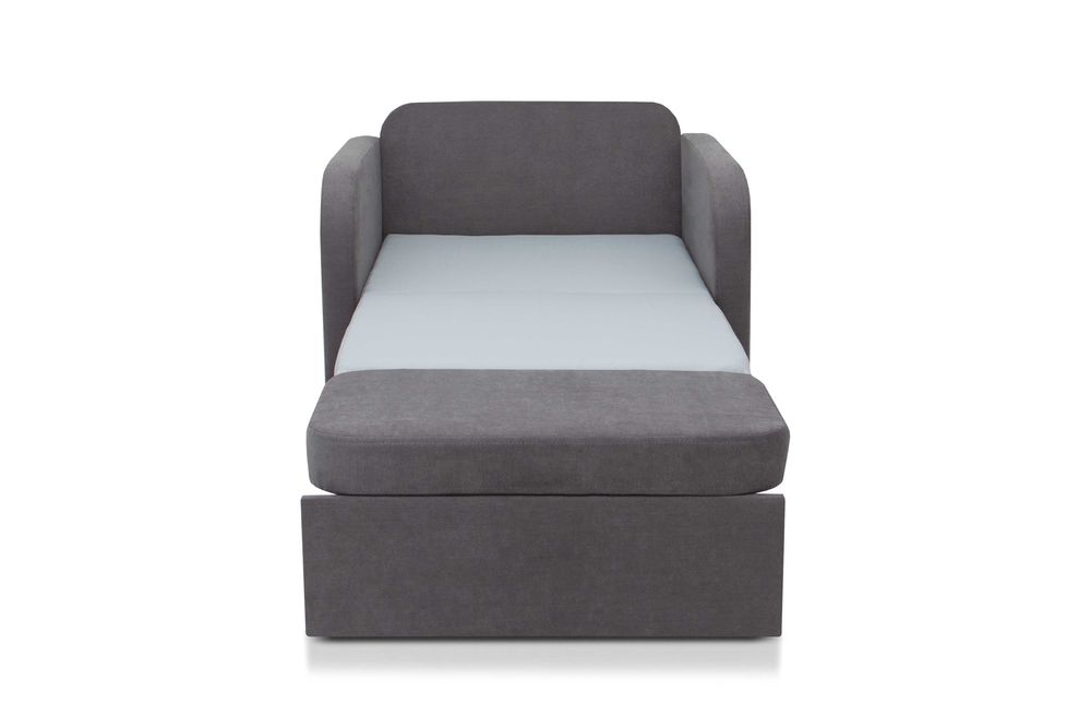 Диван Карлсон 80 см Cірий, крісло єврокнижка в Наявності!