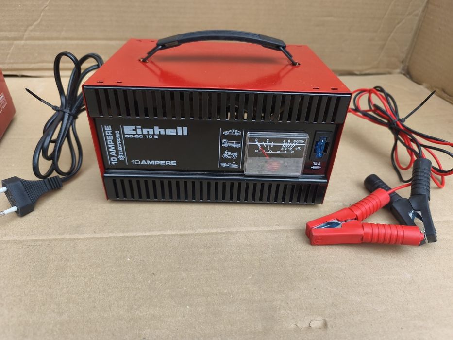 Prostownik do akumulatorów 12v Einhell  CC-BC 10E 10ampet