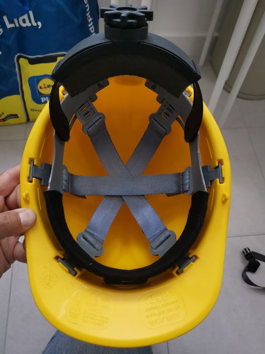 Capacete de trabalho