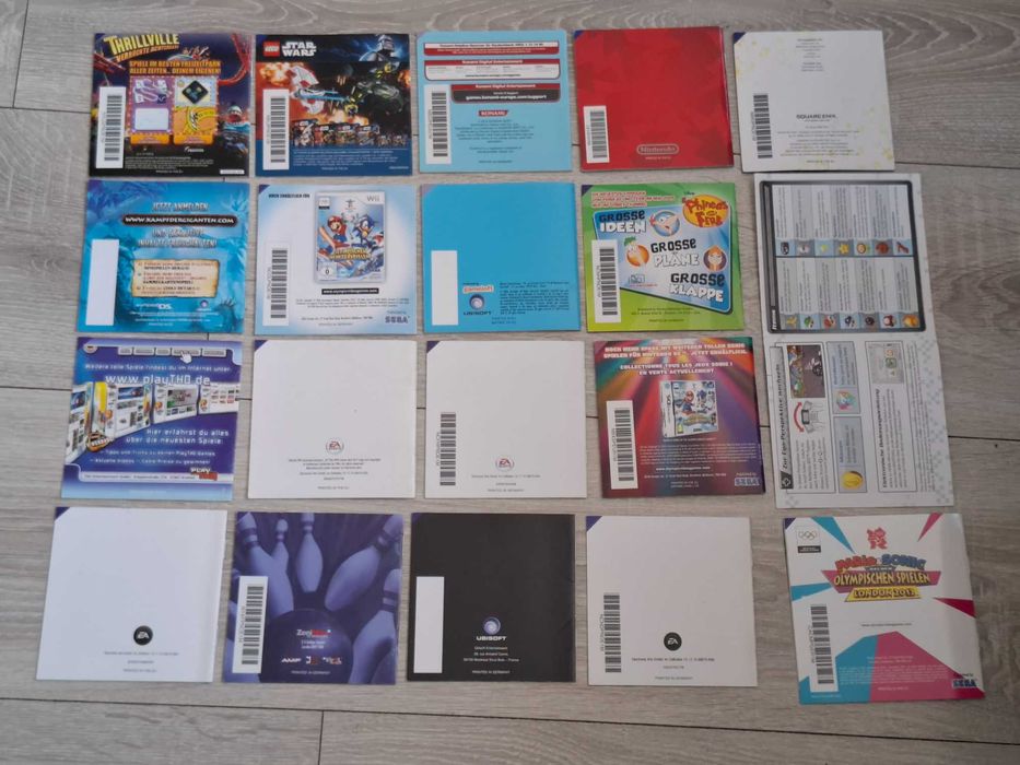 Instrukcja do gierki Nintendo  DS Star Wars Komplette Saga