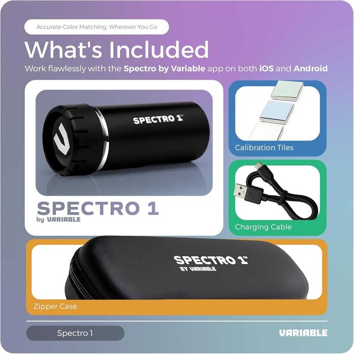 Мобільний спектрофотометр Spectro 1, пристрій для підбору фарби