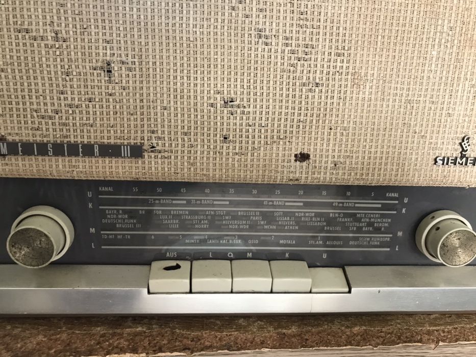 Rádio antigo 1963