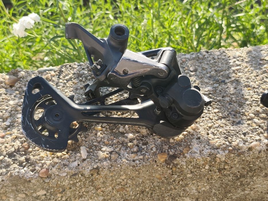 Desviador deore xt 12v e manípulo slx 12v