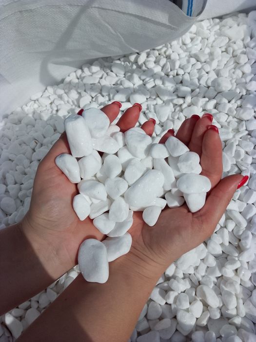 Otoczak Grecki Thassos, frakcja 10-30mm, 30-60mm, 60-90mm