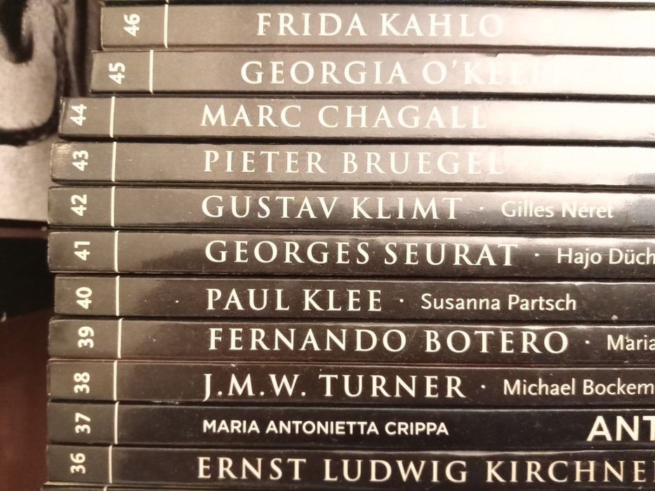 Coleção de pintores em 60 volumes