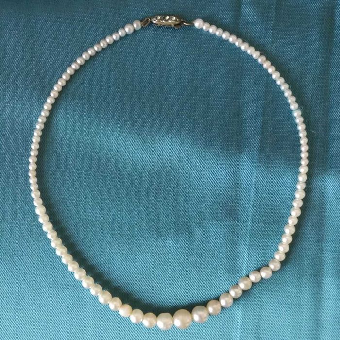 Намисто чокер з перлами вінтаж