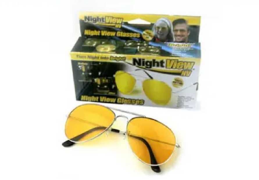 Антибликовые очки ночного виденья для водителей Night  View Glasses