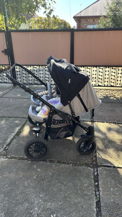 Коляска 2в1 Riki Saxo 05 для двійні / є нюанси / ціна договірна