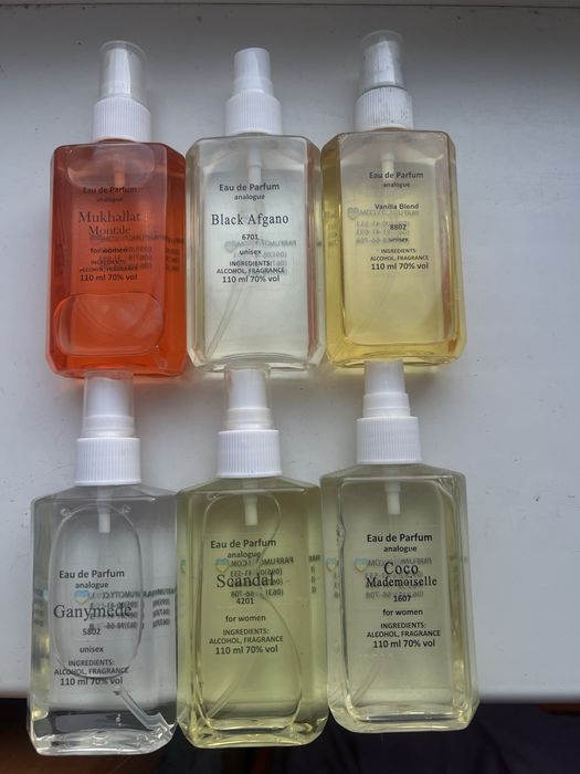 Духи жіночі майже ві повні