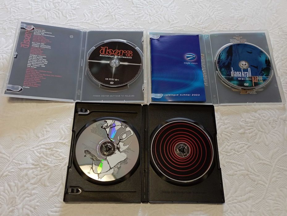 Lote De 3 DVDS De Música