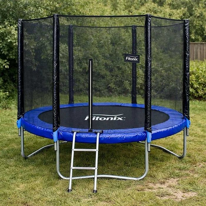 Якісний‼️ Батут Fitonix (140 / 183 / 252 / 312 см) до 150кг + драбинка