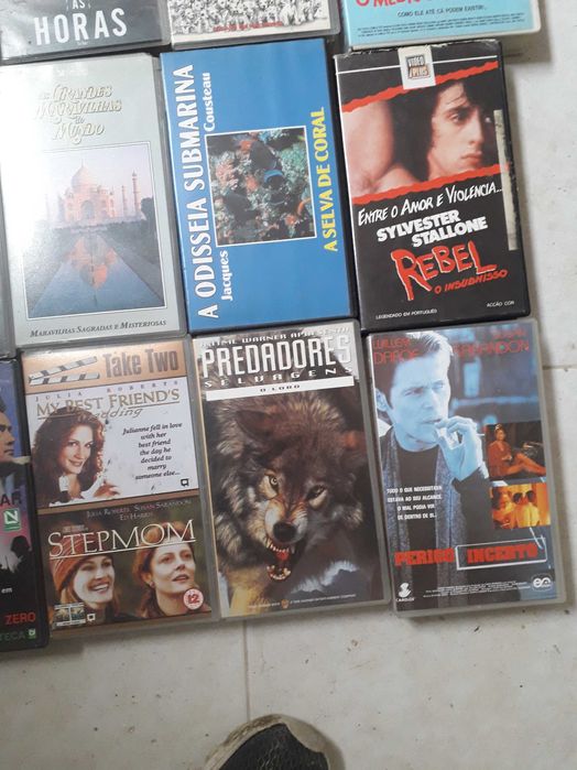 Lote de + 60 Vídeos Vhs