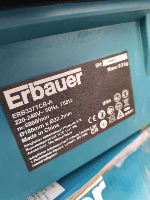 Piła do glazury/krajzega do drewna Erbauer 750wat, 2024 rok