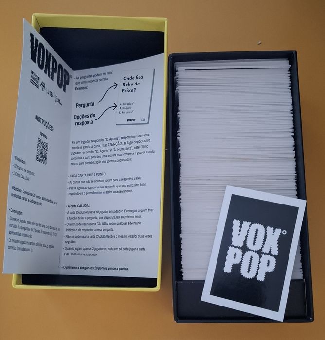 Vox Pop - Jogo de Cartas