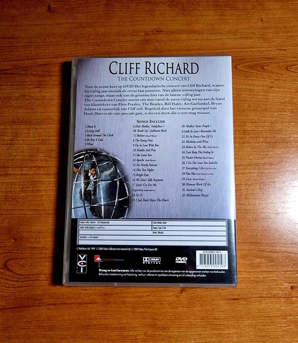 CLIFF RICHARD Live: The Countdown Concert