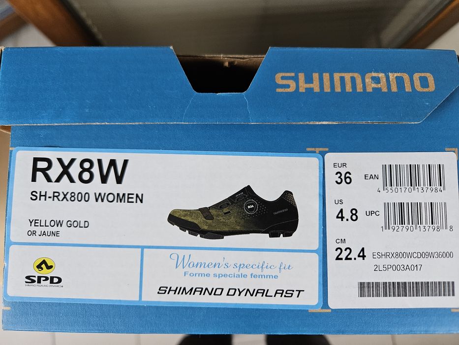 Buty rowerowe SPD Shimano RX-8 damskie roz. 36