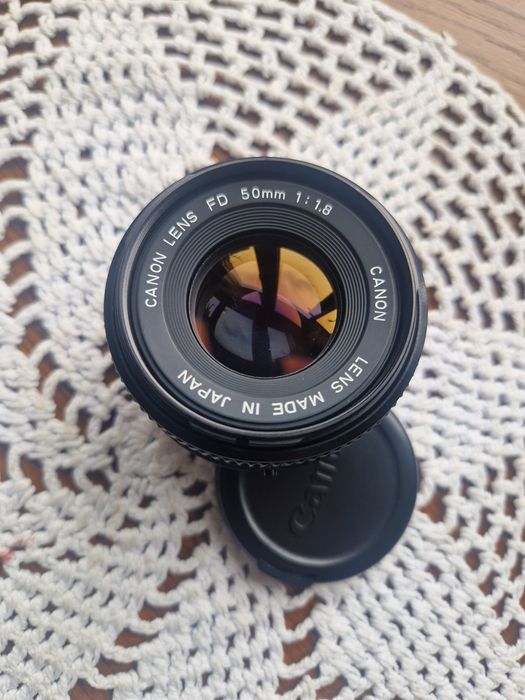 Obiektyw Canon FD 50mm 1.8 nowy!