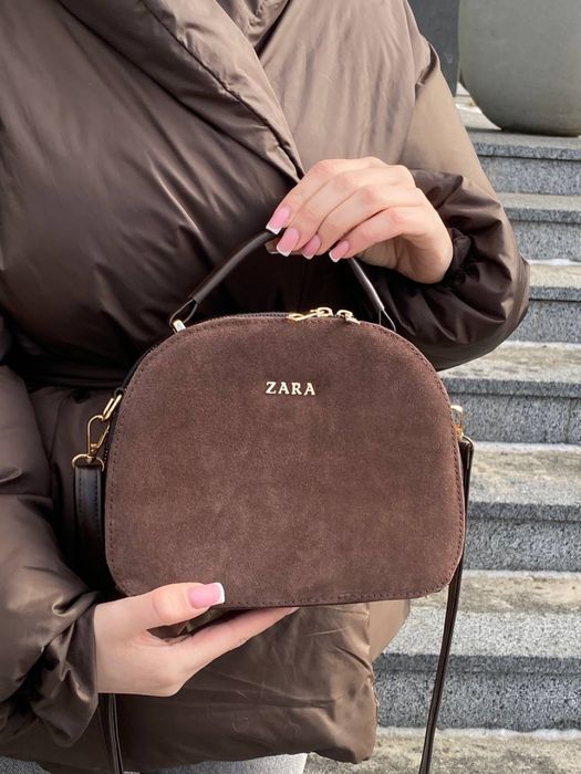 Сумка жіноча замшева