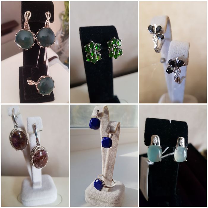 Серебро 925 пробы.