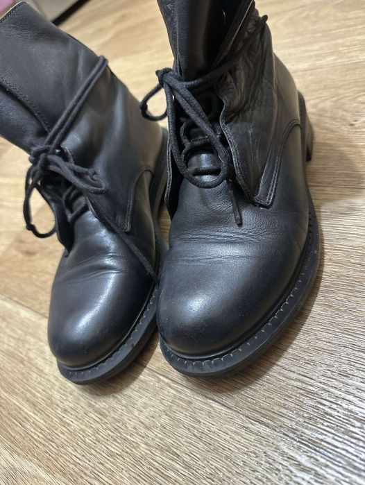 Шкіряні жіночі чоботи сапоги кожаные