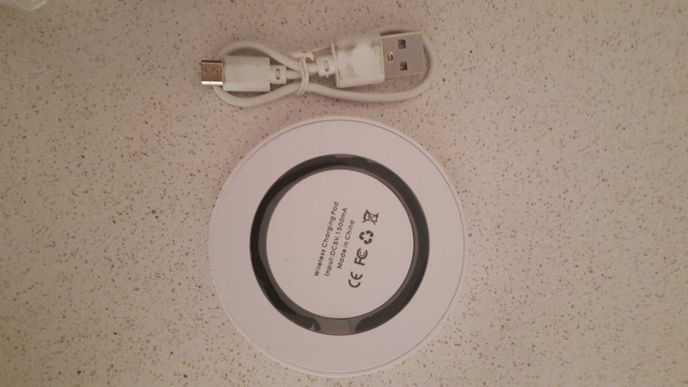 Carregador wireless para telemóvel