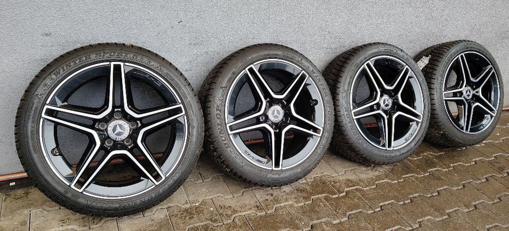 "18  5x112 Mercedes  CLA CLE A S całe koła zimowe