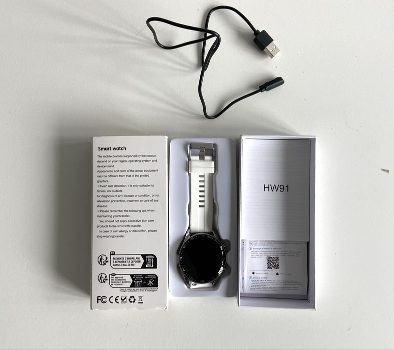 Smartwatch HW91 Nowy Komplet