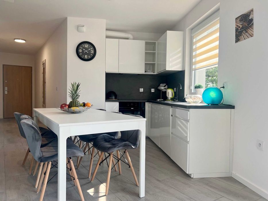 Czteropokojowy apartament z balkonem – Gdańsk Letnica #petsfriendly