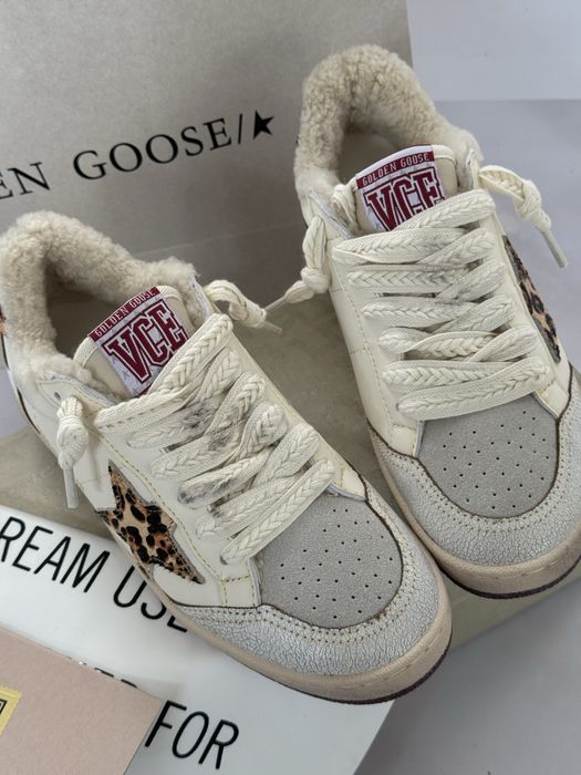 Кеди Golden Goose розмір 37 утеплені з хутром